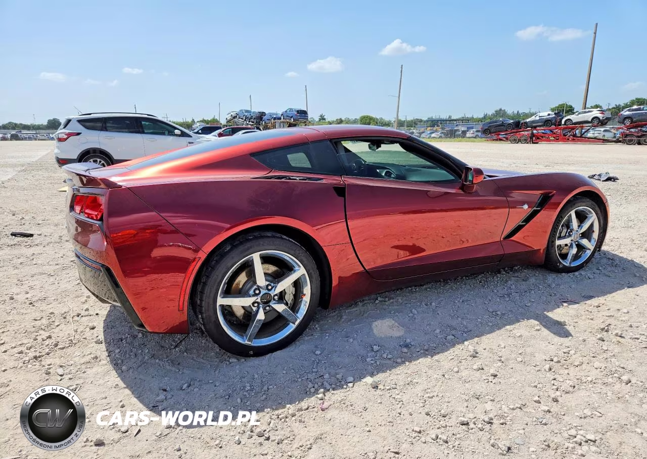 2015 Chevrolet Corvette Stingray 1Lt VIN:1G1YB2D73F5111873 - 3