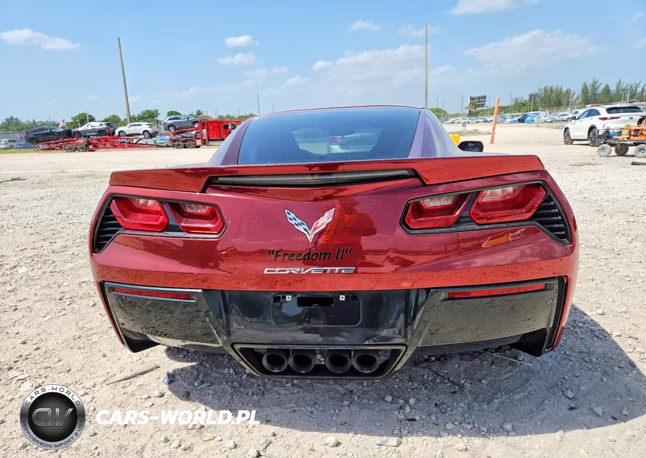 2015 Chevrolet Corvette Stingray 1Lt VIN:1G1YB2D73F5111873 - 6