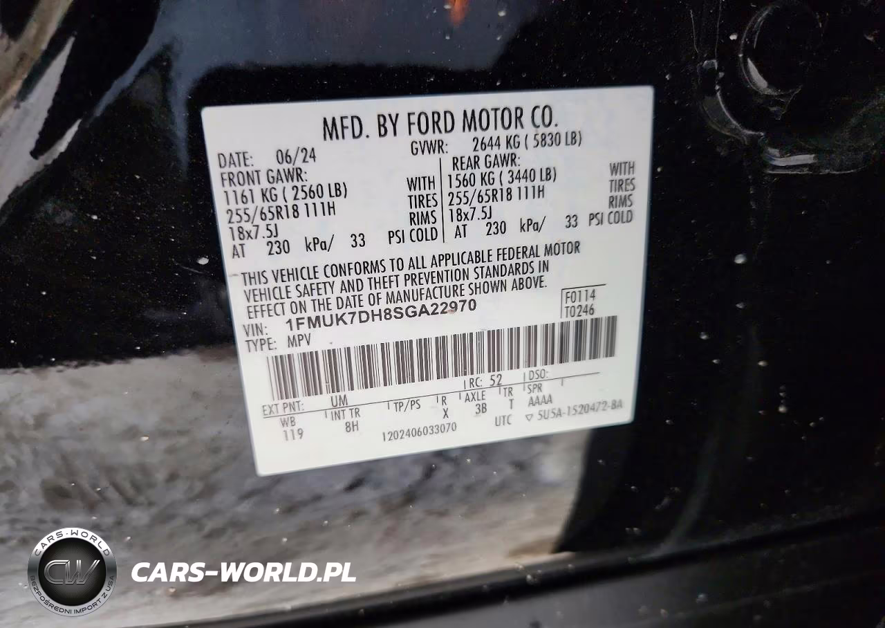 2025 Ford Explorer Active VIN:1FMUK7DH8SGA22970 - 13
