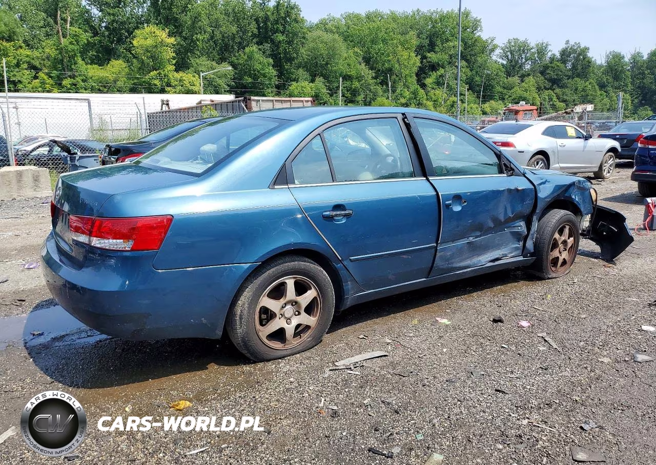 2006 Hyundai Sonata Gls VIN:5NPEU46C66H165825 - 3