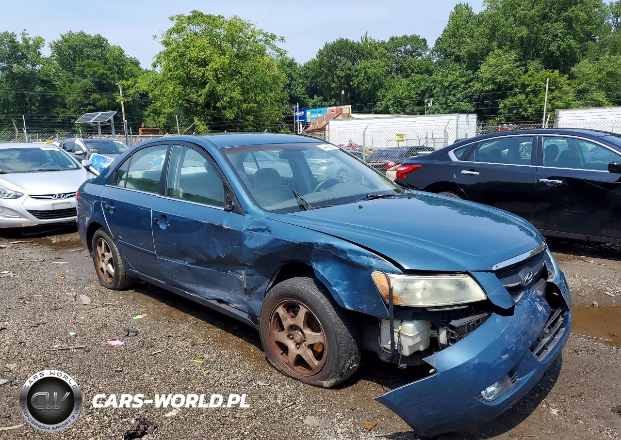 2006 Hyundai Sonata Gls VIN:5NPEU46C66H165825 - 4