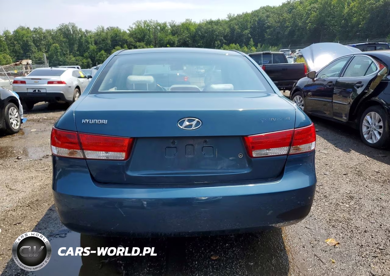 2006 Hyundai Sonata Gls VIN:5NPEU46C66H165825 - 6