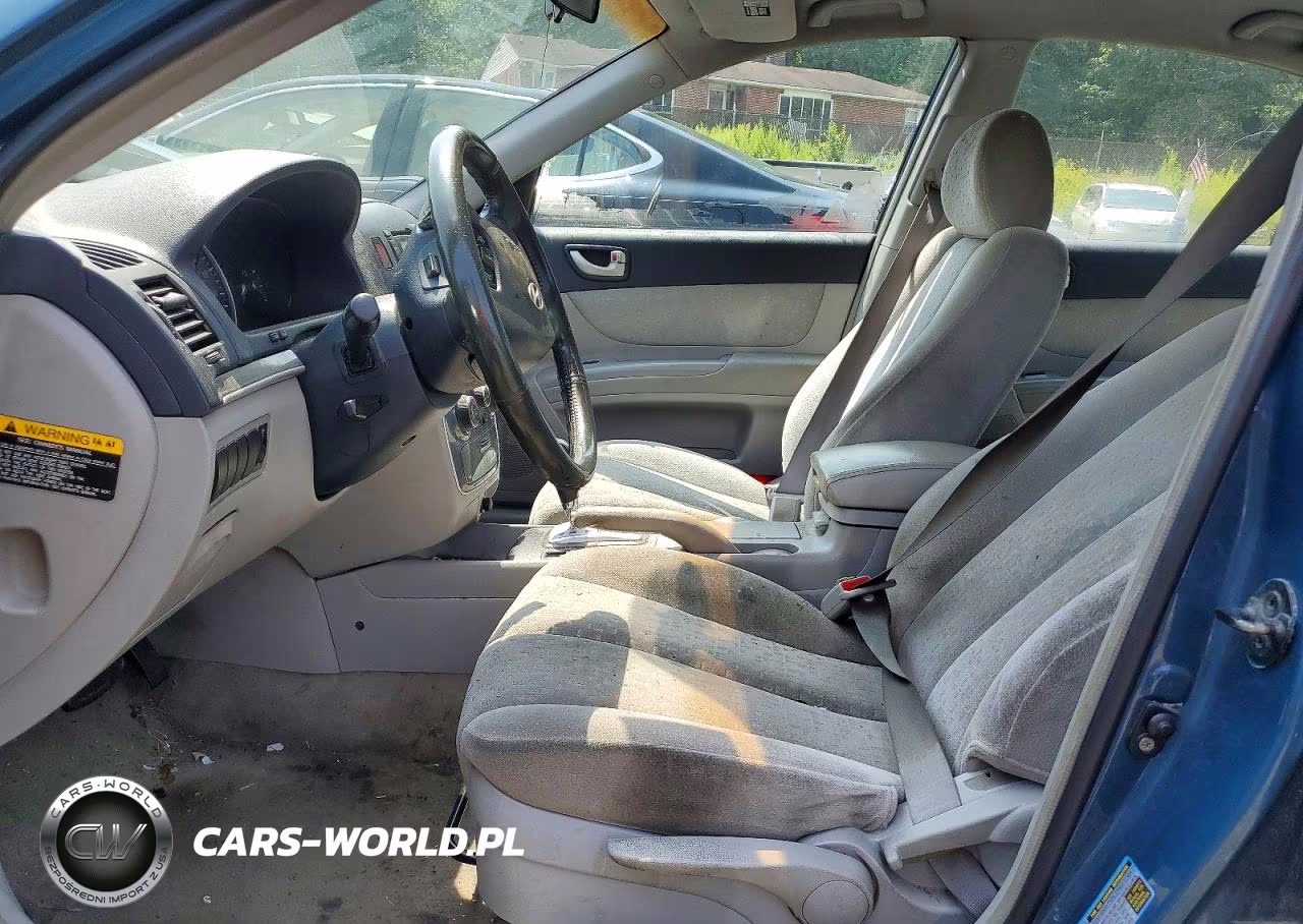 2006 Hyundai Sonata Gls VIN:5NPEU46C66H165825 - 7