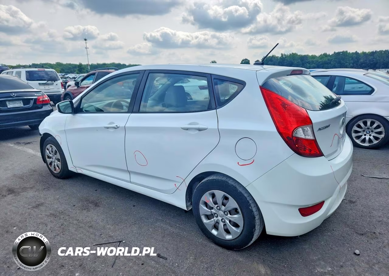 2017 Hyundai Accent Se VIN:KMHCT5AE7HU340886 - 2