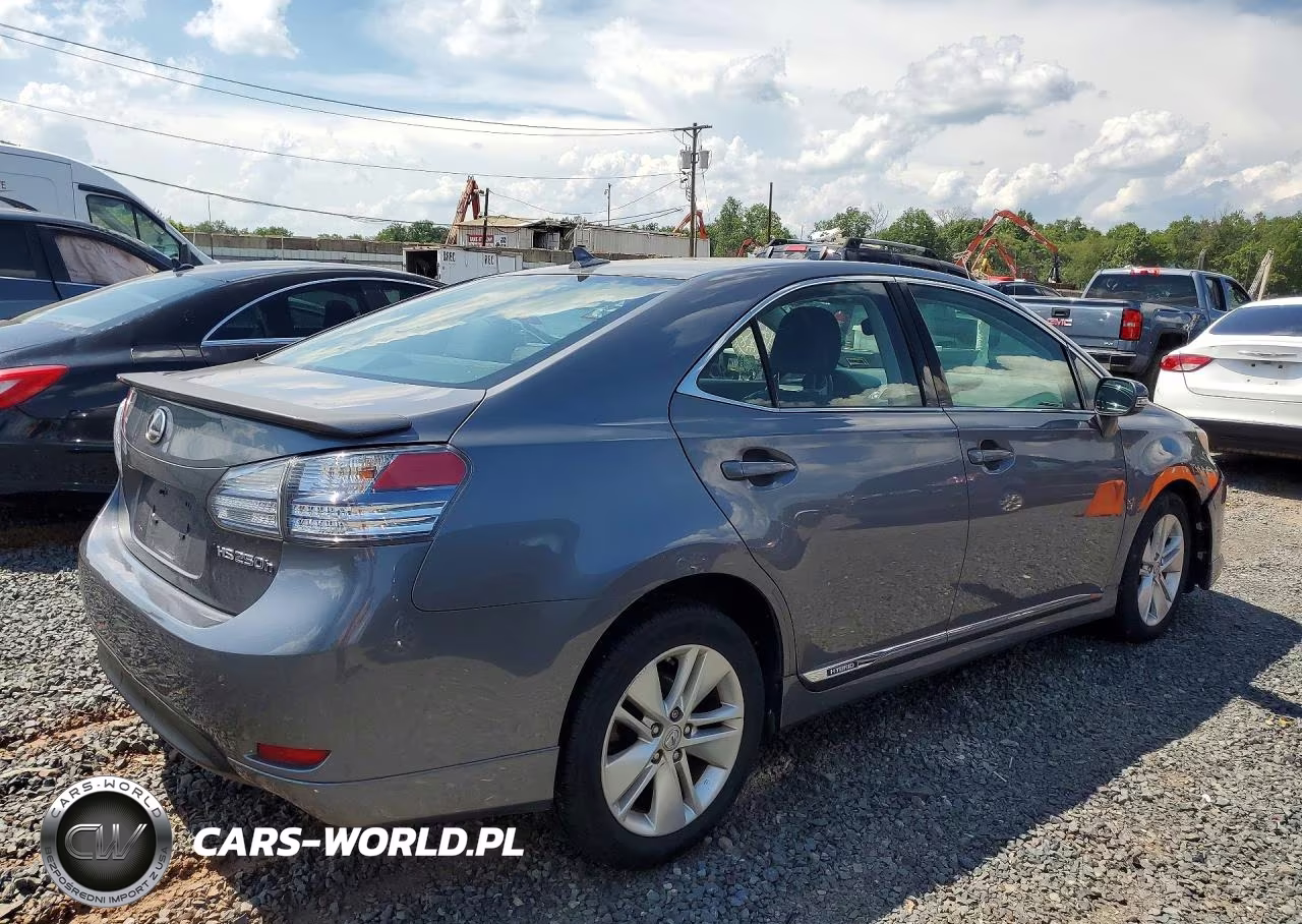 2012 Lexus Hs 250H VIN:JTHBB1BA5C2049832 - 3