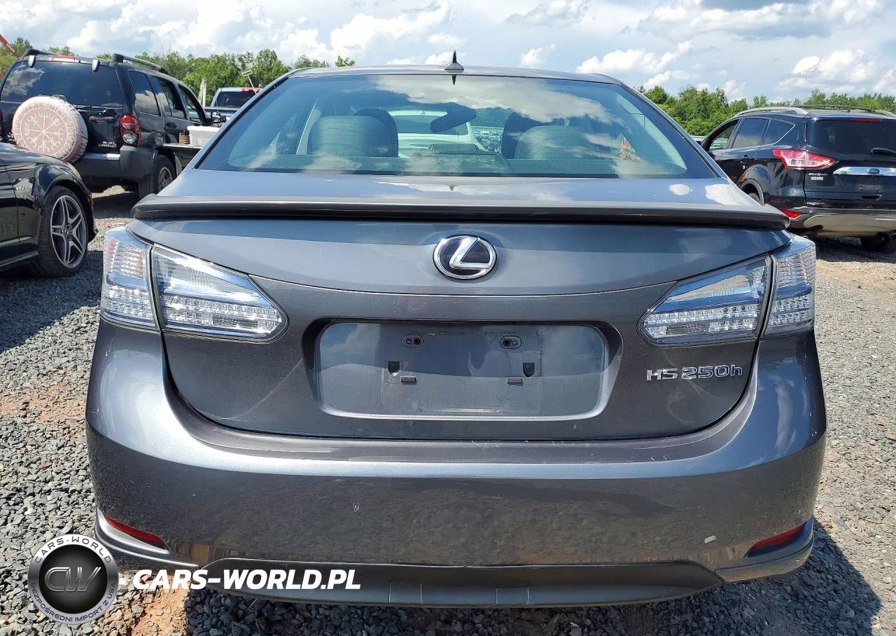 2012 Lexus Hs 250H VIN:JTHBB1BA5C2049832 - 6
