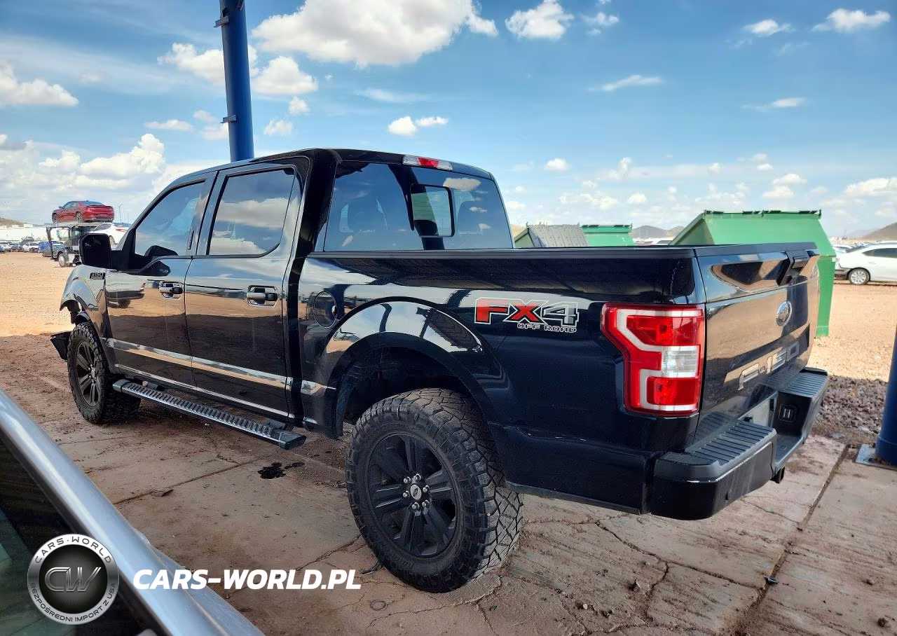 2018 Ford F150 Supercrew VIN:1FTEW1E53JKF98864 - 2