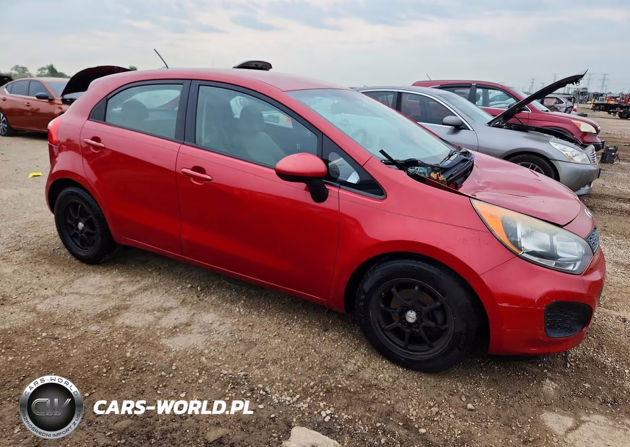 2015 Kia Rio Lx VIN:KNADM5A37F6457645 - 4