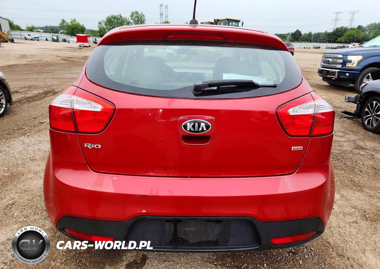 2015 Kia Rio Lx VIN:KNADM5A37F6457645 - 6