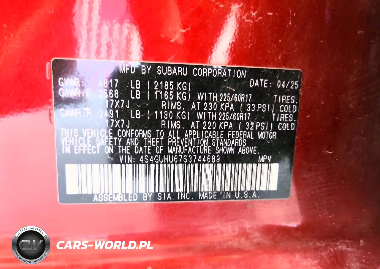 2025 Subaru Crosstrek Wilderness VIN:4S4GUHU67S3744689 - 13