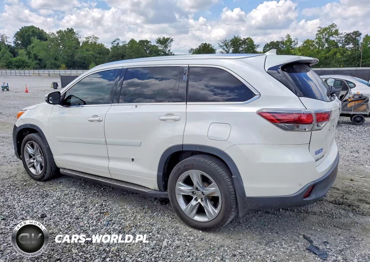2015 Toyota Highlander Limited Platinum VIN:5TDDKRFH7FS182606 - 2