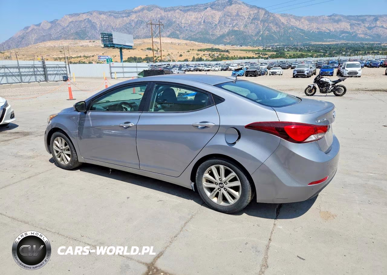 2014 Hyundai Elantra Se VIN:KMHDH4AE1EU053250 - 2
