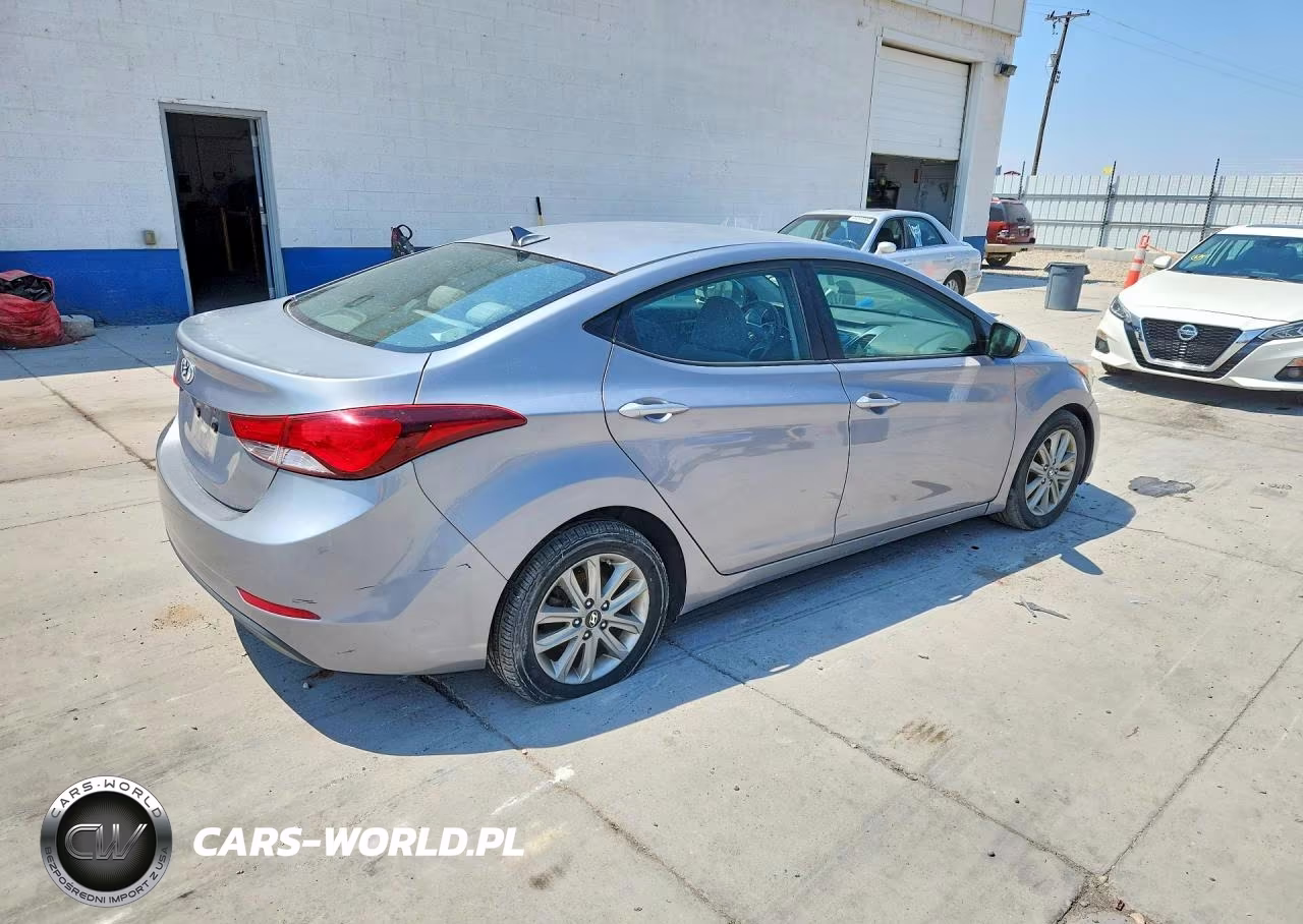 2014 Hyundai Elantra Se VIN:KMHDH4AE1EU053250 - 3