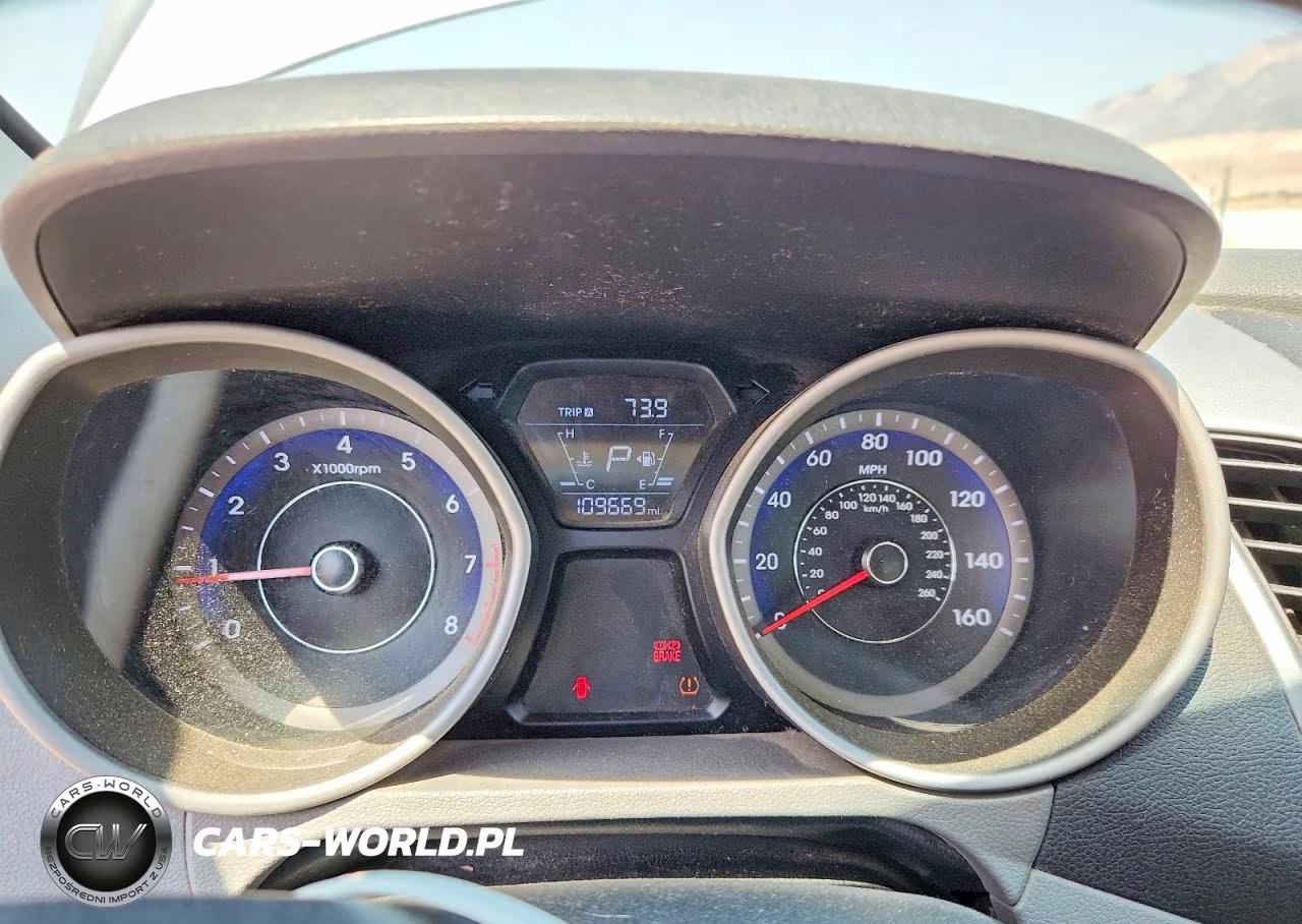 2014 Hyundai Elantra Se VIN:KMHDH4AE1EU053250 - 9