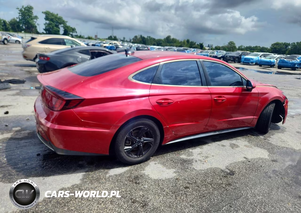 2021 Hyundai Sonata Se VIN:5NPEG4JA6MH118580 - 3