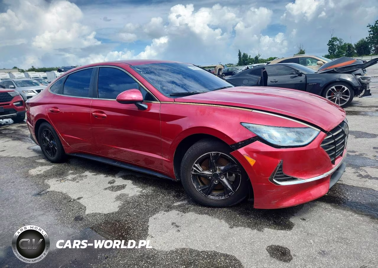 2021 Hyundai Sonata Se VIN:5NPEG4JA6MH118580 - 4