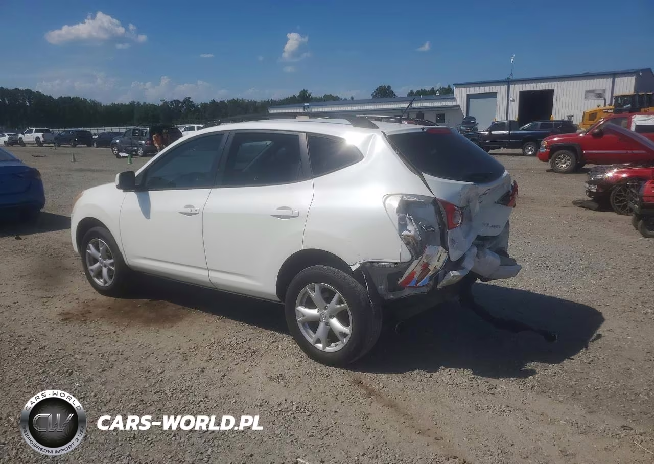 2008 Nissan Rogue S VIN:JN8AS58V98W103040 - 2