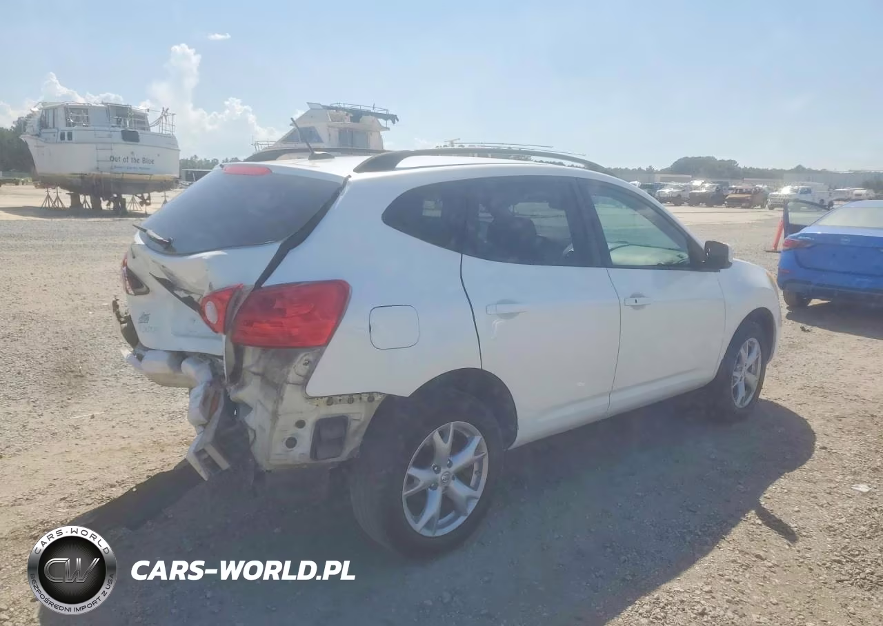 2008 Nissan Rogue S VIN:JN8AS58V98W103040 - 3