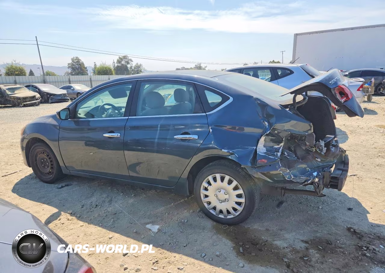 2013 Nissan Sentra S VIN:3N1AB7AP5DL674756 - 2