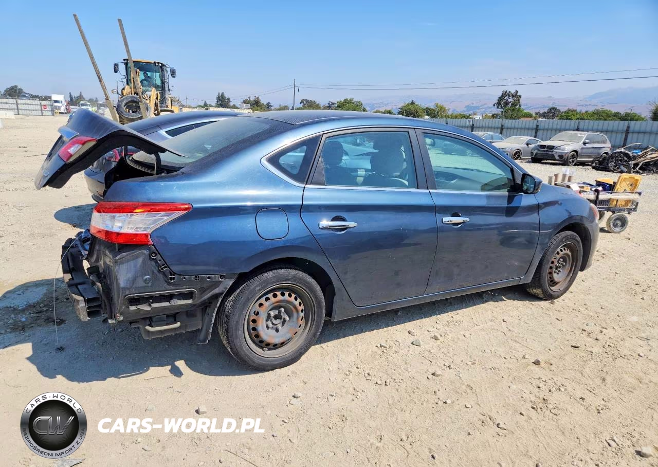2013 Nissan Sentra S VIN:3N1AB7AP5DL674756 - 3