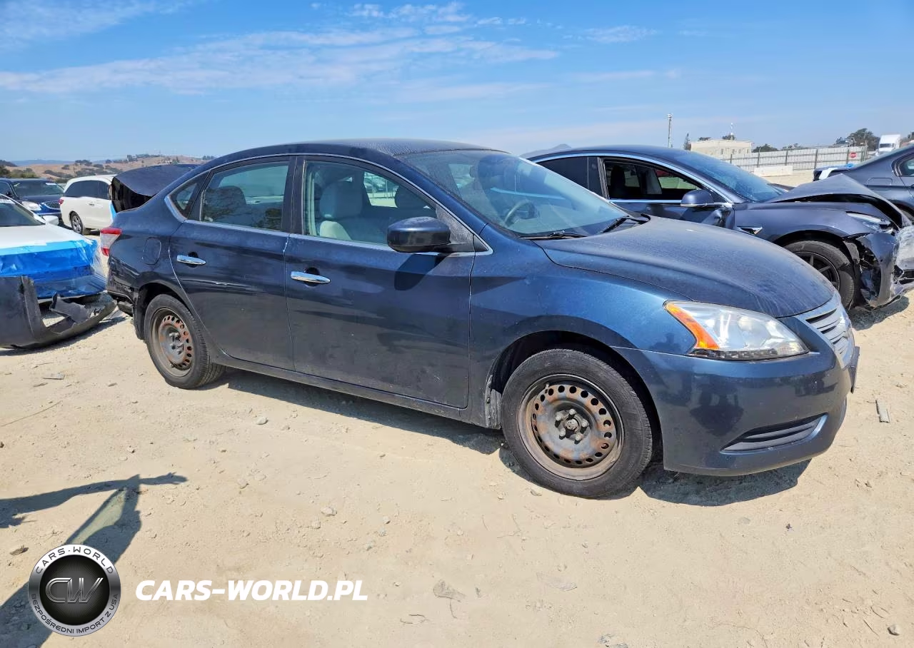 2013 Nissan Sentra S VIN:3N1AB7AP5DL674756 - 4