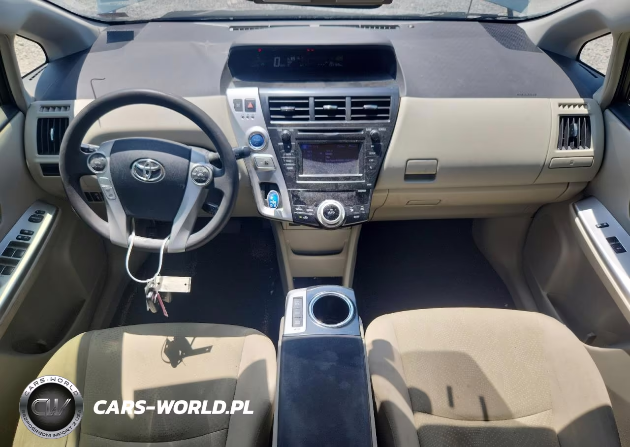 2014 Toyota Prius V Two VIN:JTDZN3EU7EJ000519 - 8