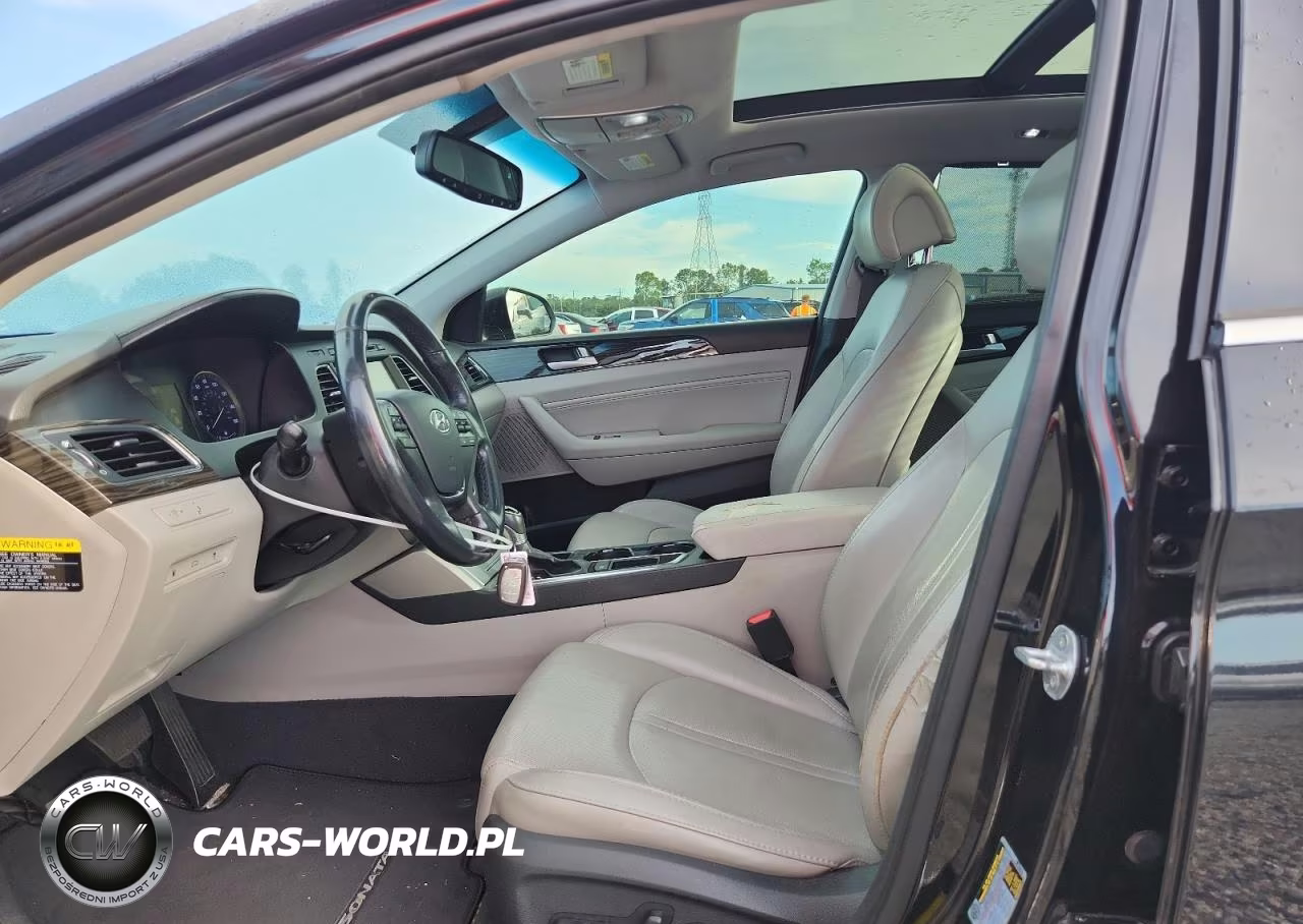 2016 Hyundai Sonata Limited VIN:5NPE34AF7GH340976 - 7