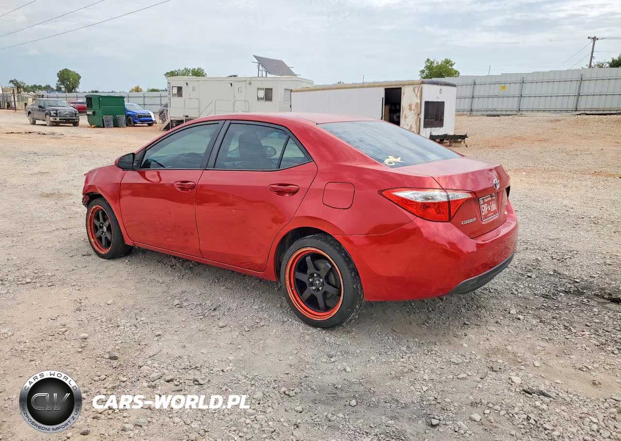2015 Toyota Corolla Le VIN:5YFBURHE0FP306132 - 2