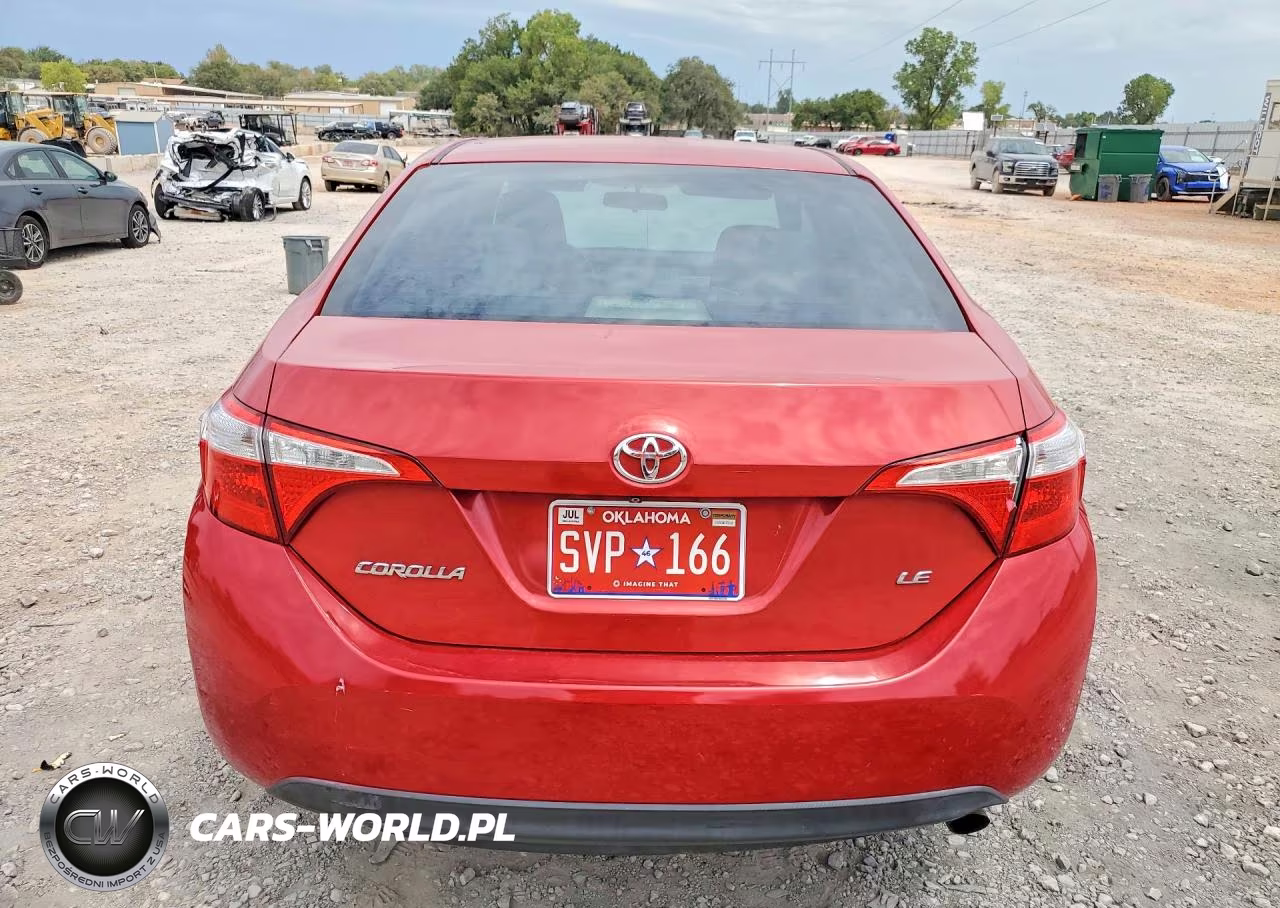 2015 Toyota Corolla Le VIN:5YFBURHE0FP306132 - 6