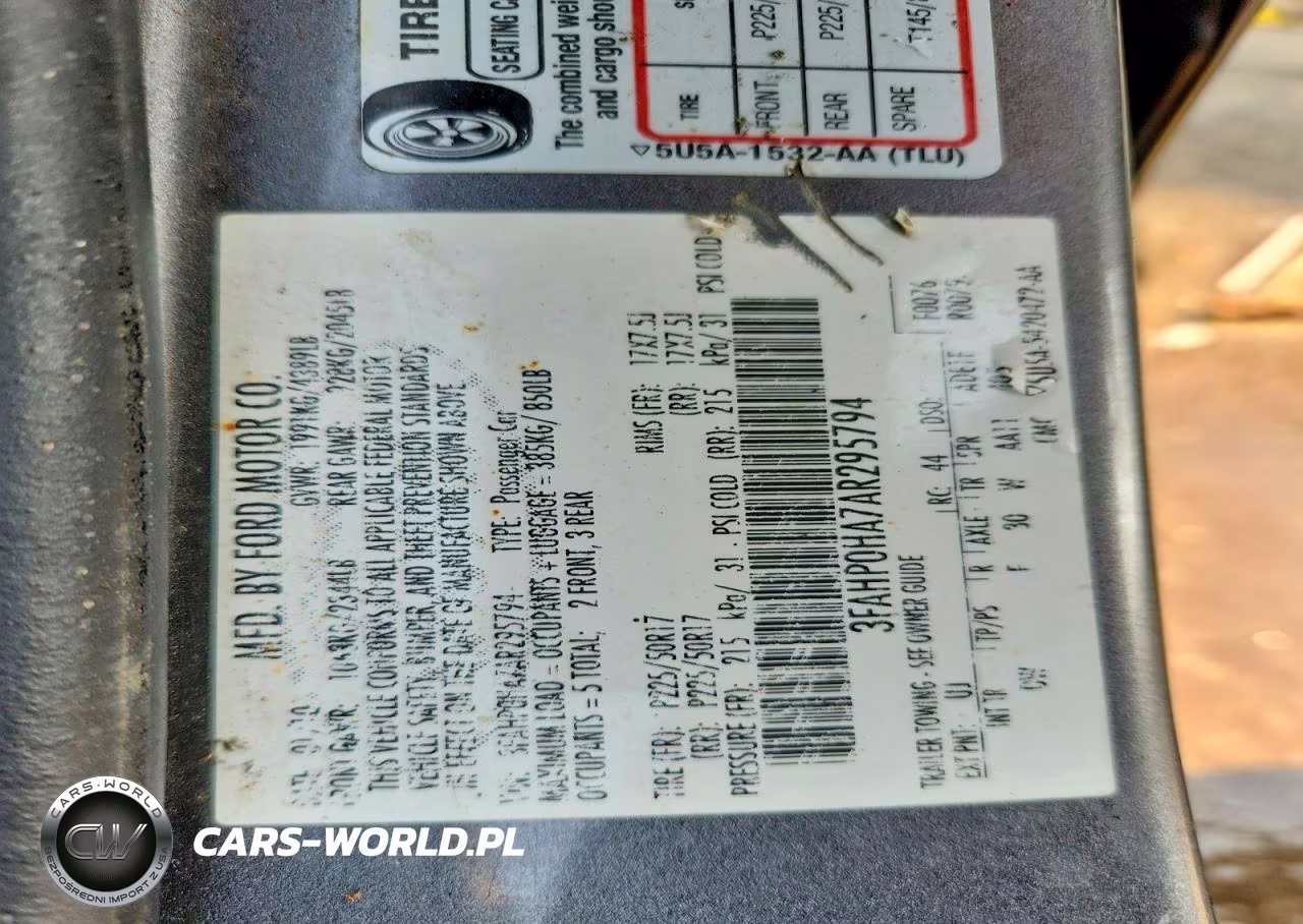 2010 Ford Fusion Se VIN:3FAHP0HA7AR295794 - 13