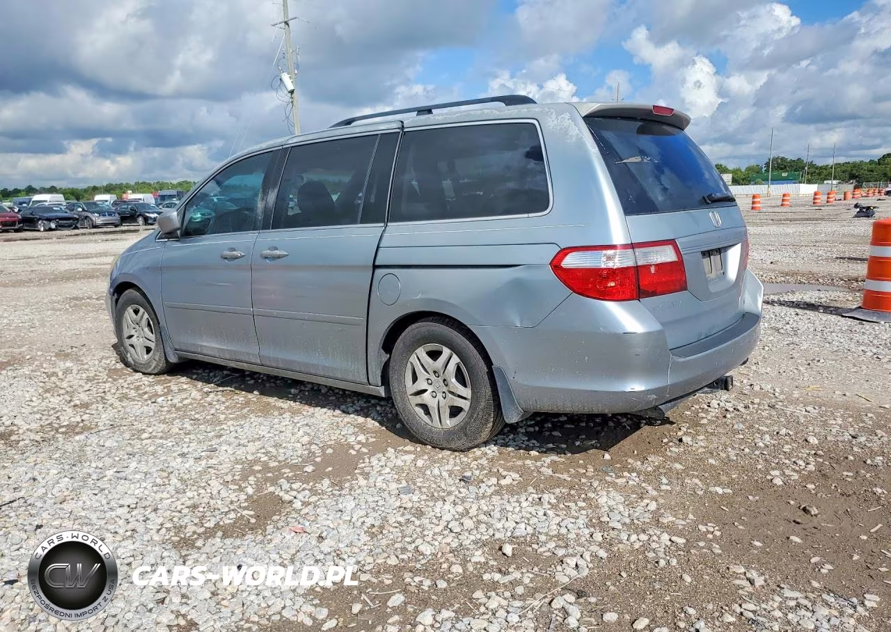 2007 Honda Odyssey Exl VIN:5FNRL38737B059377 - 2