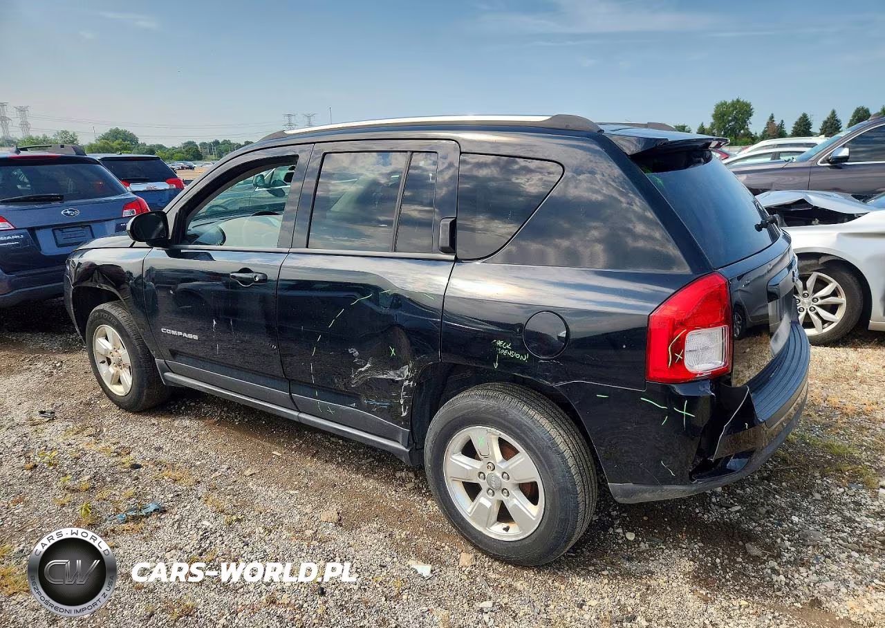 2013 Jeep Compass Sport VIN:1C4NJCBA8DD264852 - 2