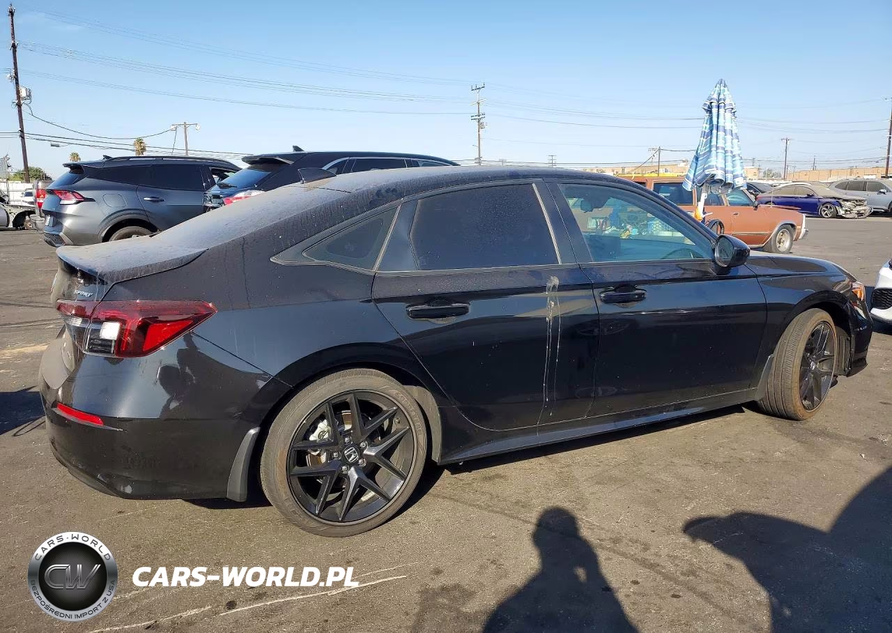 2025 Honda Civic Sport VIN:2HGFE4F86SH327356 - 3
