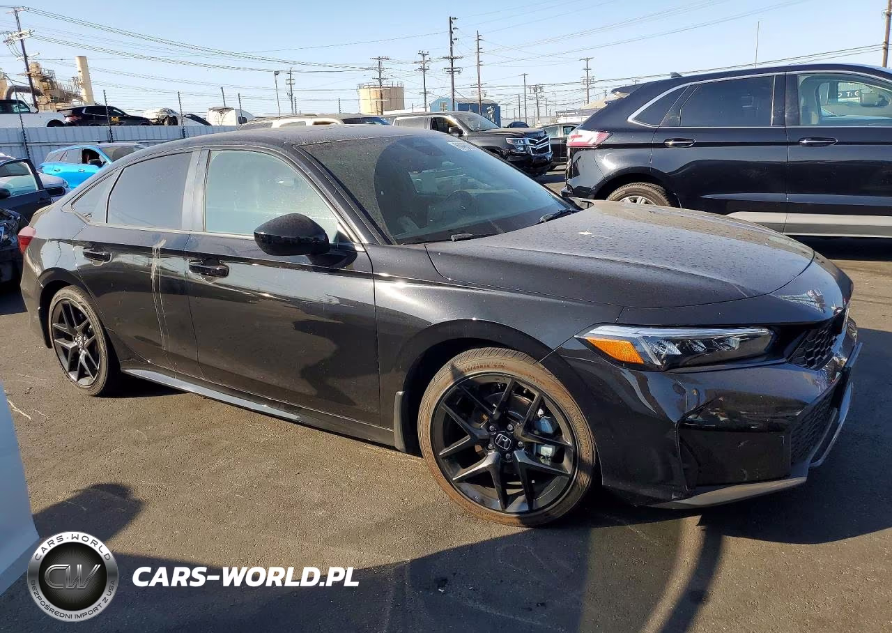 2025 Honda Civic Sport VIN:2HGFE4F86SH327356 - 4