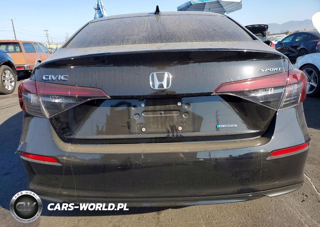 2025 Honda Civic Sport VIN:2HGFE4F86SH327356 - 6