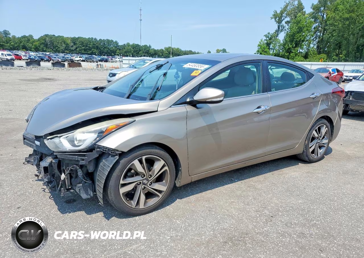 2015 Hyundai Elantra Limited VIN:5NPDH4AEXFH562561 - 1