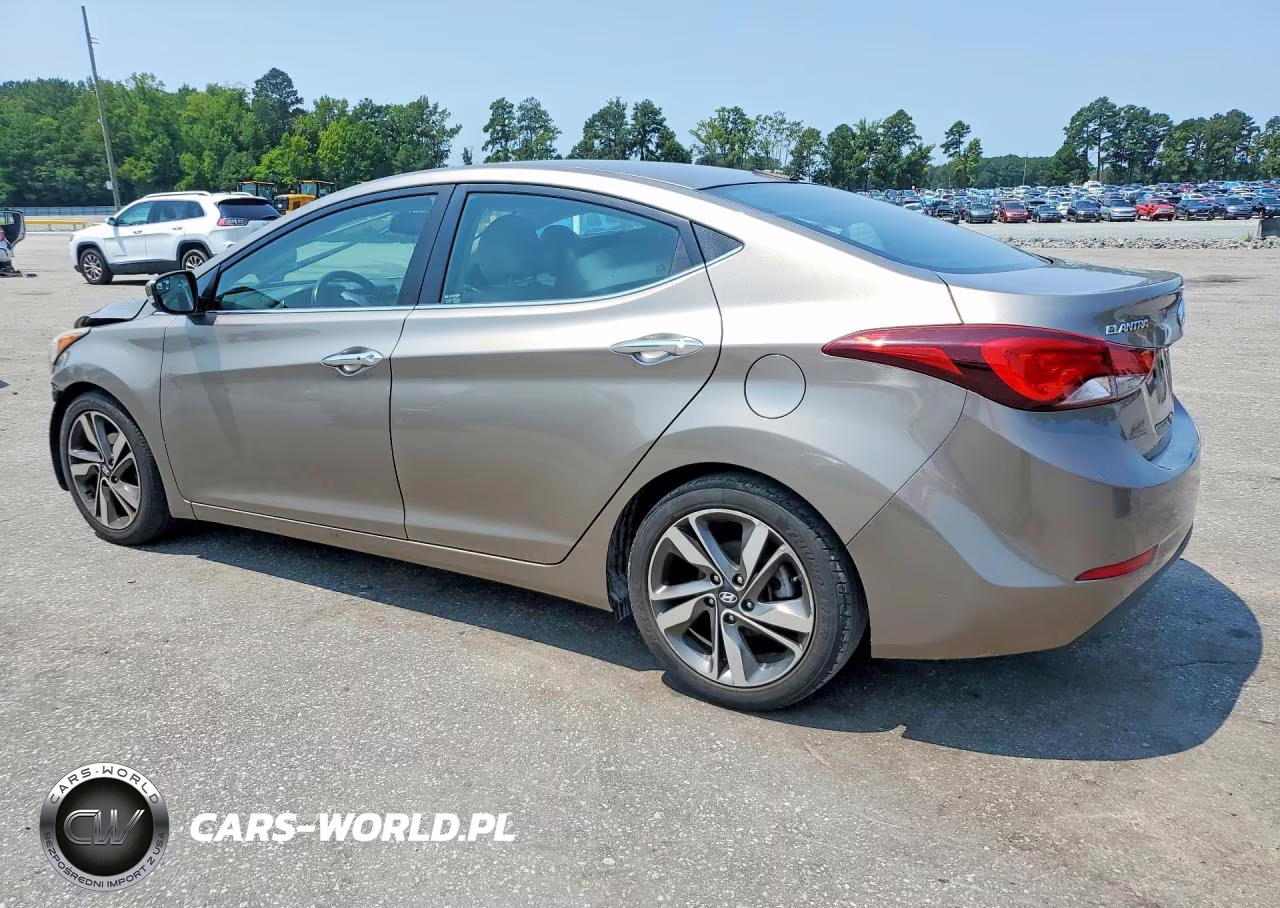 2015 Hyundai Elantra Limited VIN:5NPDH4AEXFH562561 - 2
