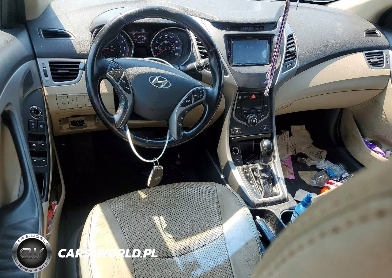 2015 Hyundai Elantra Limited VIN:5NPDH4AEXFH562561 - 8