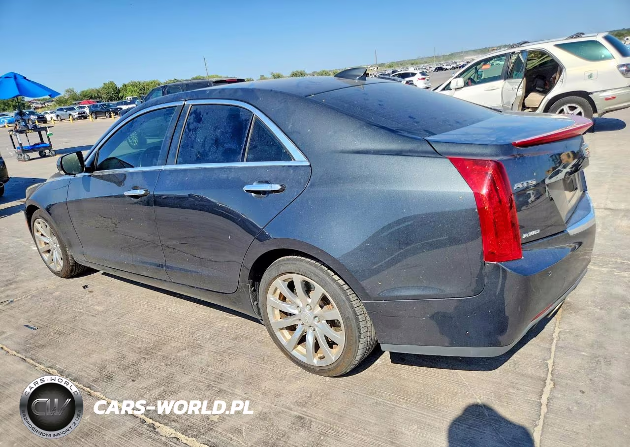 2017 Cadillac Ats Luxury VIN:1G6AH5RX4H0189146 - 2