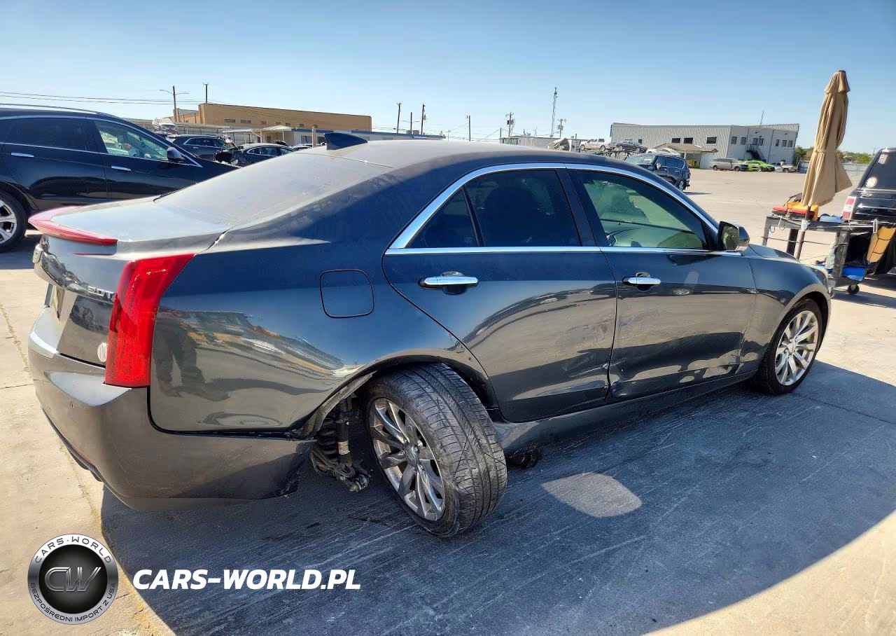 2017 Cadillac Ats Luxury VIN:1G6AH5RX4H0189146 - 3