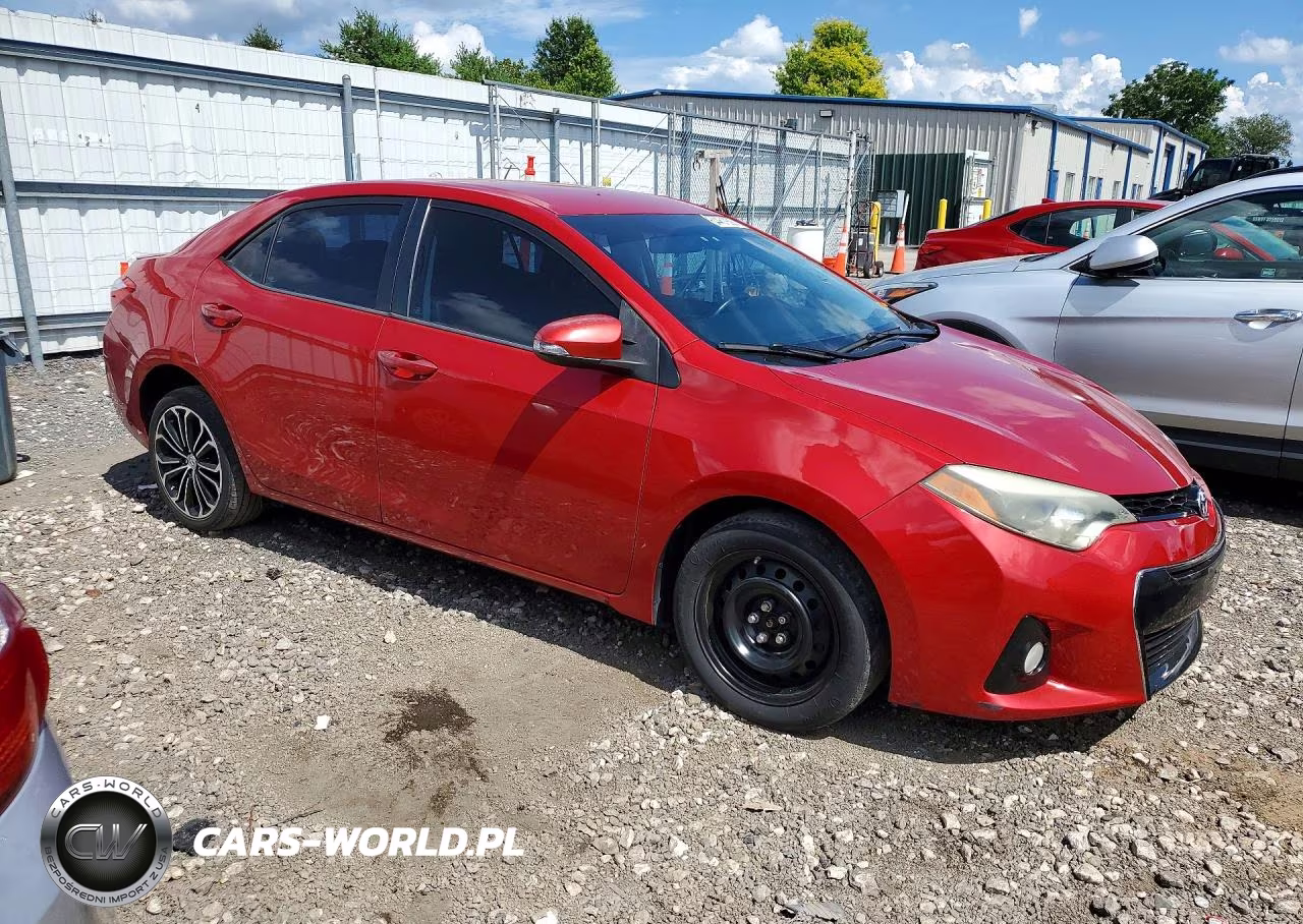 2015 Toyota Corolla S Plus VIN:2T1BURHE4FC422093 - 4