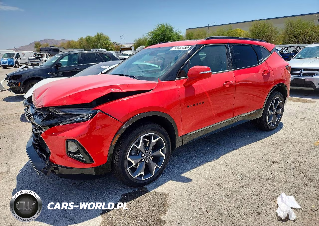 2022 Chevrolet Blazer Rs VIN:3GNKBERS9NS130273 - 1