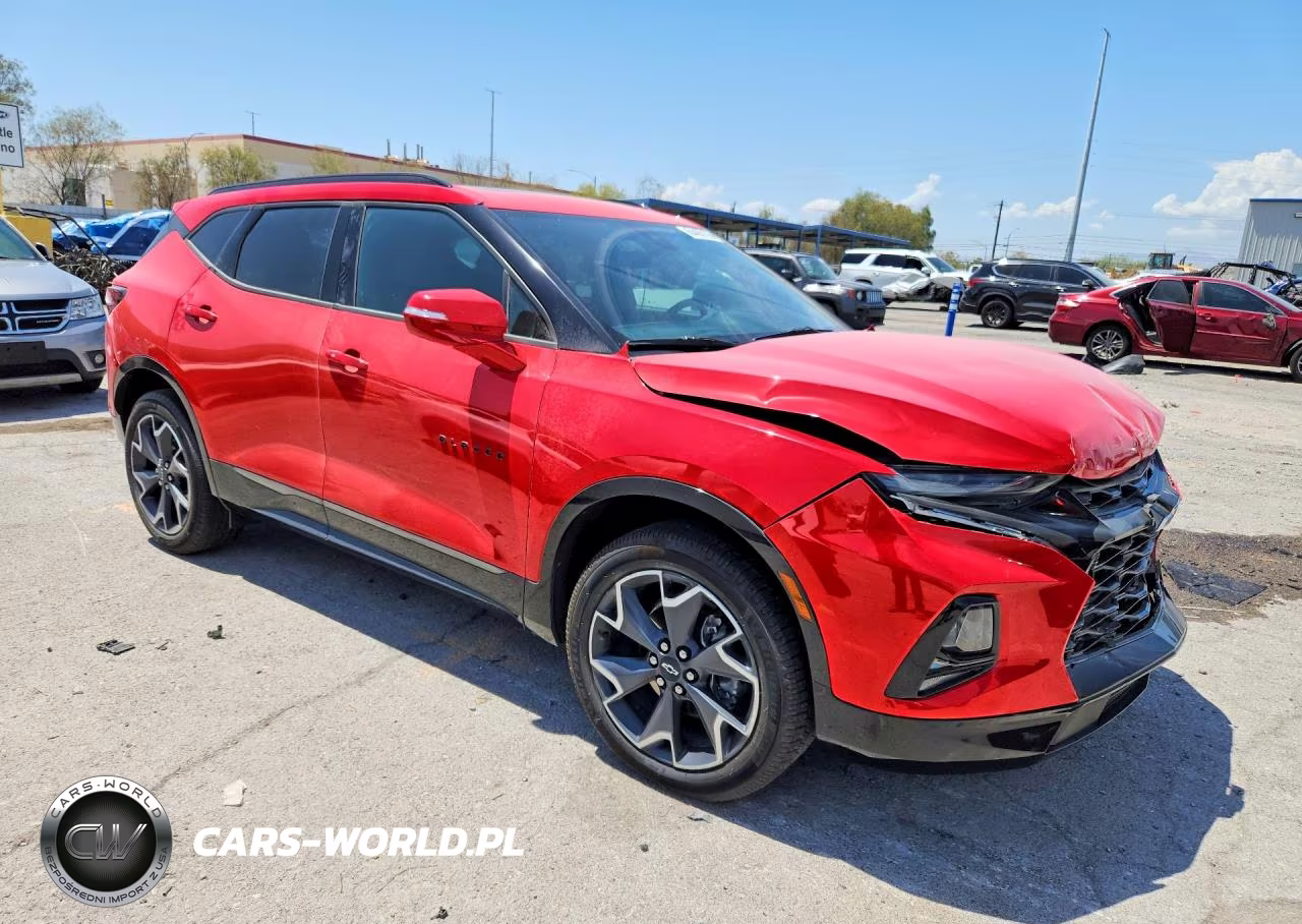 2022 Chevrolet Blazer Rs VIN:3GNKBERS9NS130273 - 4