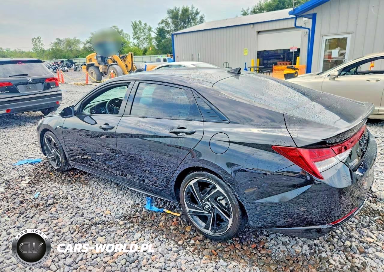 2023 Hyundai Elantra N Line VIN:KMHLR4AF7PU607475 - 2