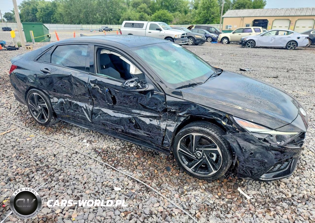 2023 Hyundai Elantra N Line VIN:KMHLR4AF7PU607475 - 4
