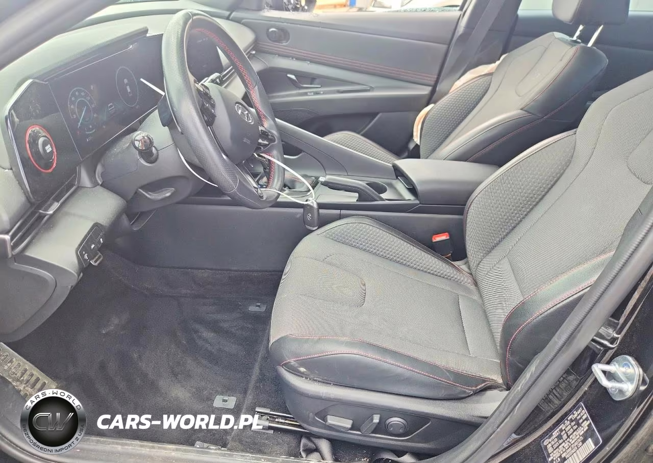 2023 Hyundai Elantra N Line VIN:KMHLR4AF7PU607475 - 7