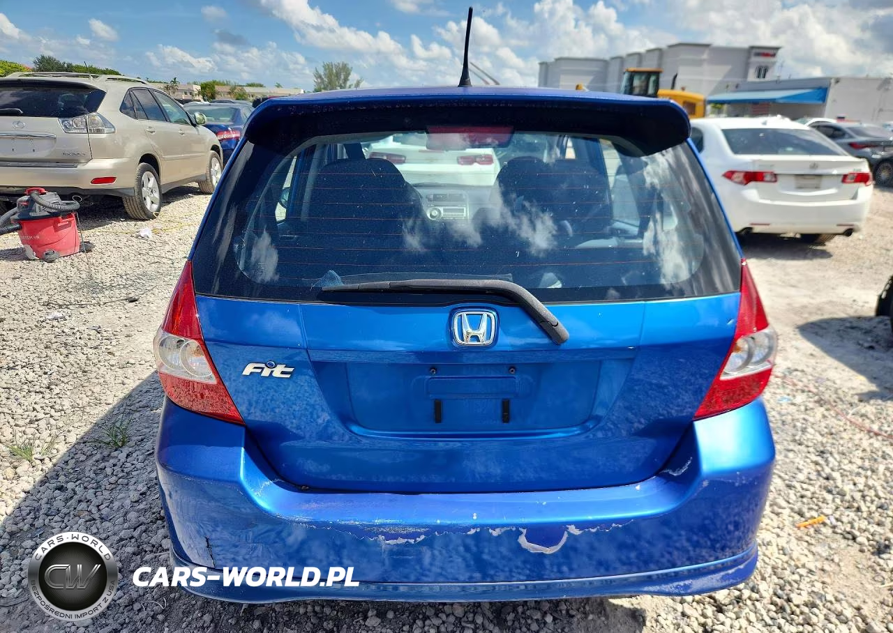 2007 Honda Fit VIN:JHMGD38697S057436 - 6