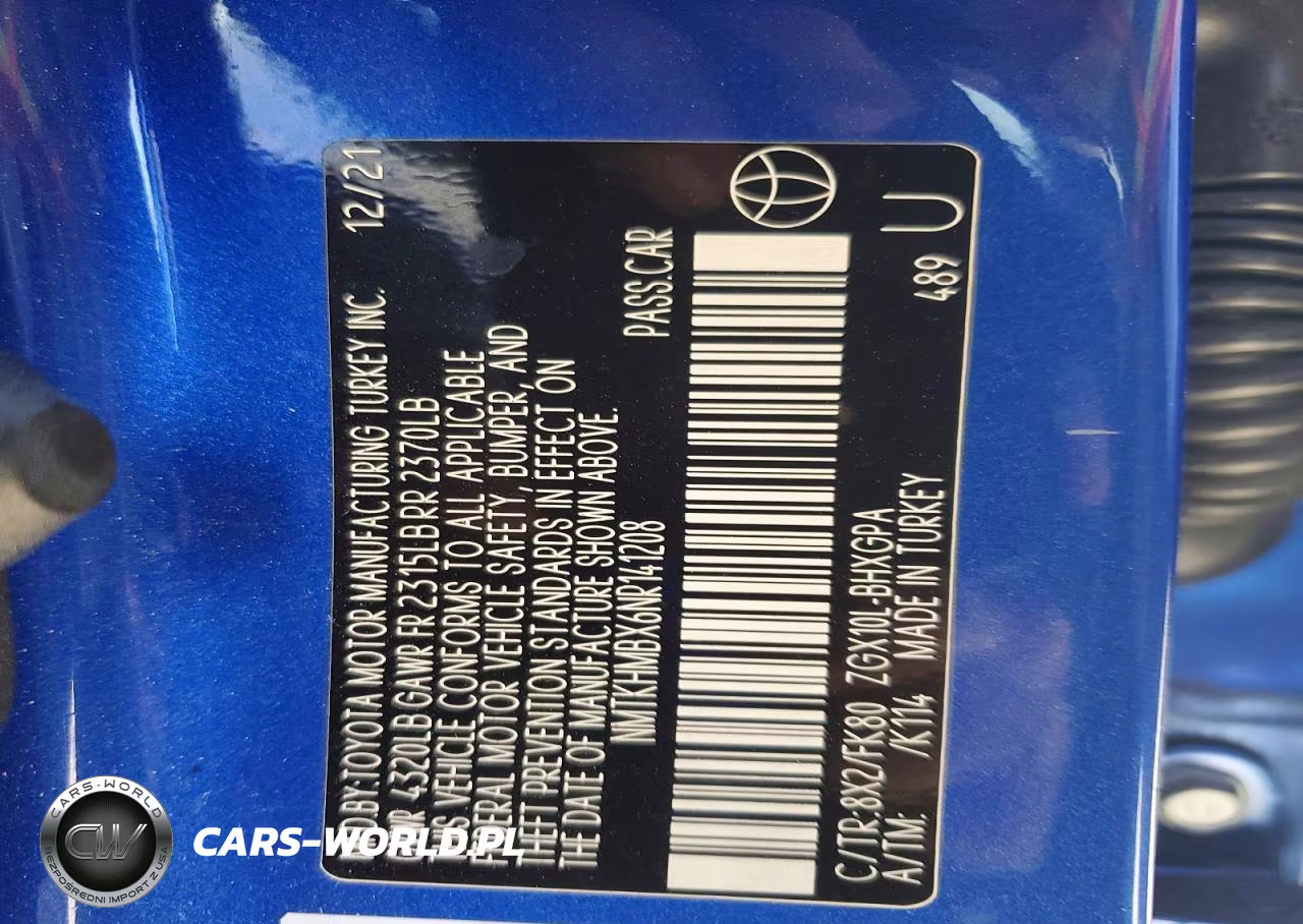 2022 Toyota C-Hr Xle VIN:NMTKHMBX6NR141208 - 13