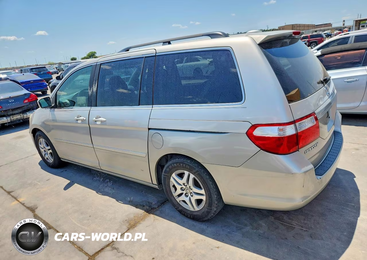 2006 Honda Odyssey Exl VIN:5FNRL38726B073396 - 2