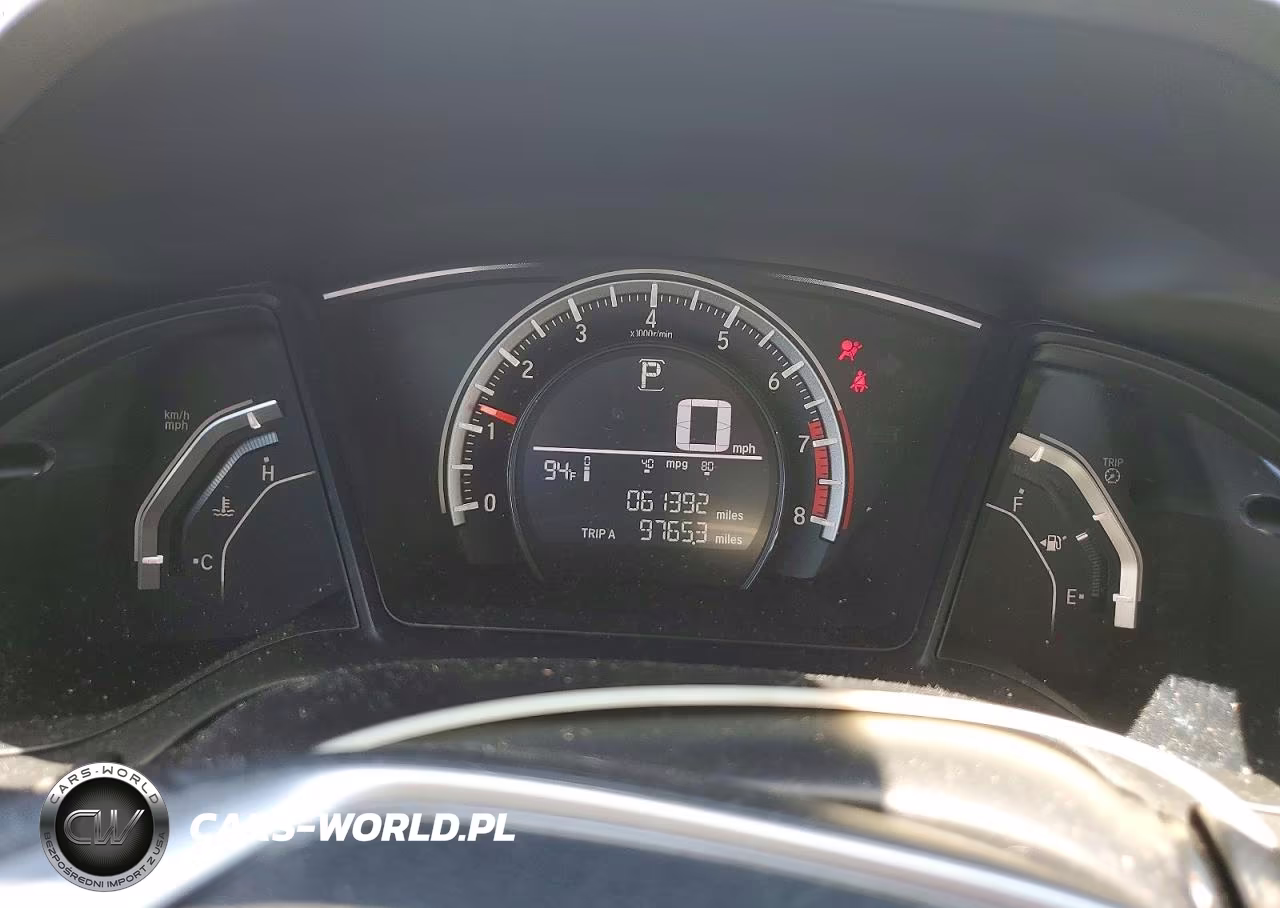 2016 Honda Civic Lx VIN:19XFC2F56GE094371 - 9